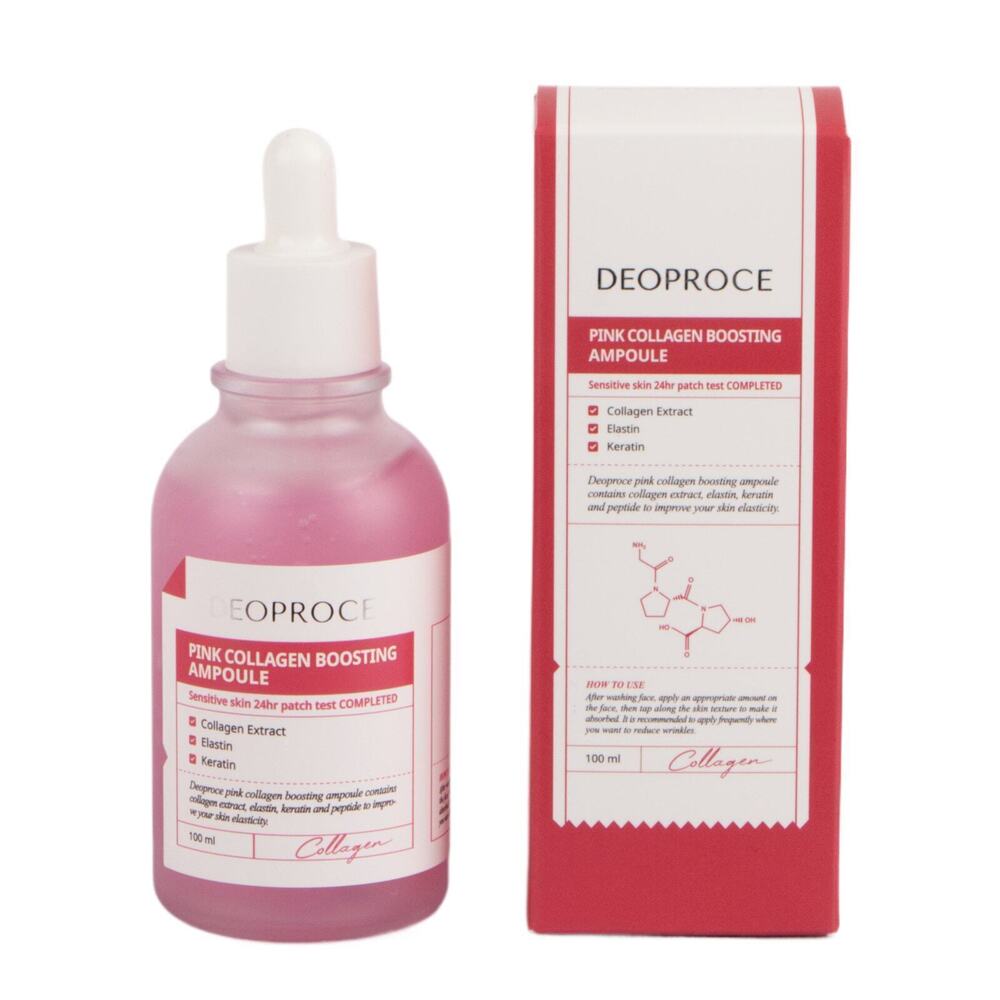 Deoproce Pink Collagen Boosting Ampoule 100 ml